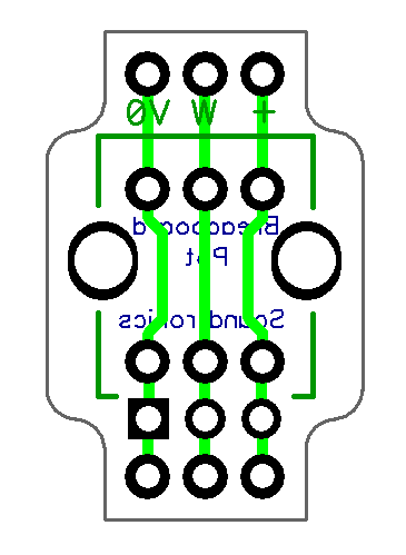 PCB Trace Layout of Pot PCB