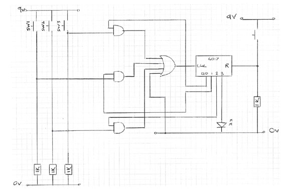 Door Lock Circuit Door Lock Circuit