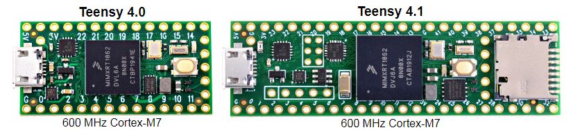 Teensy 4.0 & 4.1