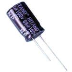 4.7uF 50V Non-Polarised Electrolytic Capacitor