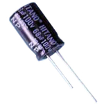 10uF 50V Non-Polarised Electrolytic Capacitor