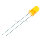 5mm LED Amber High Efficency 25mcd