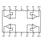 LF444CN/NOPB Quad Low Power JFET Input Op-Amp