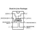 Op-Amp LF442CN Dual JFET 8-Pin DIP