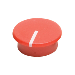 Re'an Red Cap for 19mm Knobs 2700-600 & 2700-601