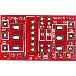 2x1y Toggle Switch Panel PCB (20x Pitch)