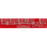 1x4y Toggle Switch Panel PCB (32.5y Pitch)