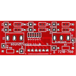 1x2y Toggle Switch Panel PCB (32.5x Pitch)