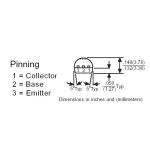 BC547B Bipolar NPN Transistor TO-92