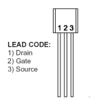 2N3819 JFET N-Channel Transistor TO-92