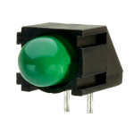 PCB mounting green LED