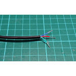 Cable cores stripped back by around 9mm