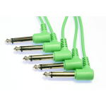 Green 1/4" 6.35mm Modular Synth Patch Leads