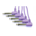 Purple 1/4" 6.35mm Modular Synth Patch Leads