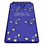 2x3y Jack Socket PCB 6-Way