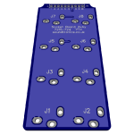 2x4y Jack Socket PCB 8-Way