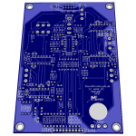 M2Synth VC ADSR 121 Bare PCB