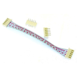 JST style 5-way jumper cables 100mm long