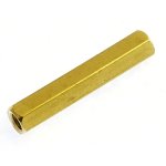 25mm brass hex spacer