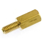 8mm hex male female brass spacer