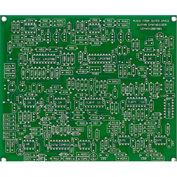 MFOS Sub-Commander Guitar Synth PCB