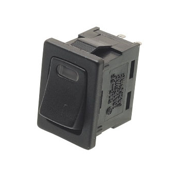 Rocker Switch SPST 6A 250Vac LED Illuminated