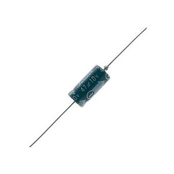 1uF 63V, 85C Axial Electrolytic Capacitor