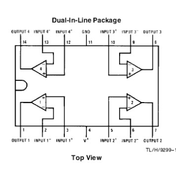 Quad Op-Amp LM324