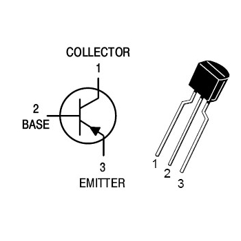 BC327-25 TO-92 45V PNP Transistor