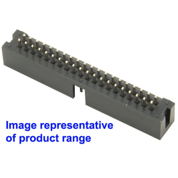 10-Way 2.54mm Pitch IDC Straight Boxed Header