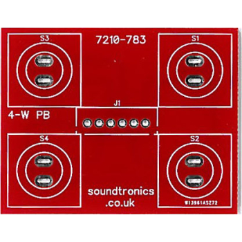 2x2y puch button switch PCB