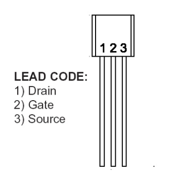 2N3819 JFET N-Channel Transistor TO-92