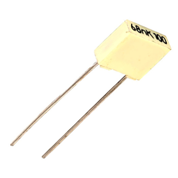 68nF 100V 10% Polyester Box Capacitor