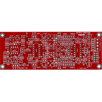 YuSynth Output Stage & Monitor Module Bare PCB