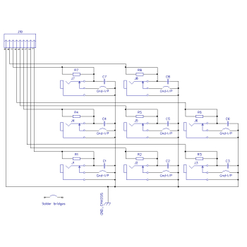 2x4y Jack Socket PCB