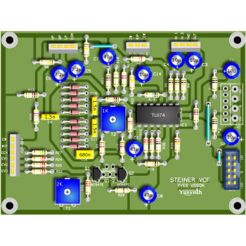 YuSynth Steiner VCF Euro Layout