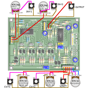 YuSynth ARP Wiring