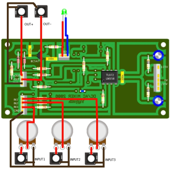 YuSynth 1U Version Wiring