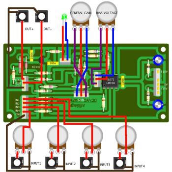 YuSynth 1U Version Wiring