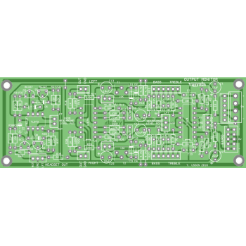 YuSynth Output Stage & Monitor Silk Screen