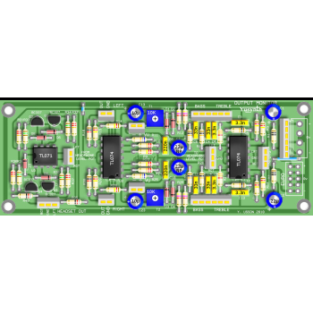 YuSynth Output Stage & Monitor Layout