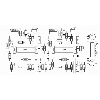 YuSynth Comparators Module Bare PCB Values