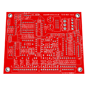 Soundtronics VC ADSR PCB