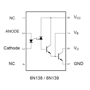 Lite-On 6N139 Opto Isolator