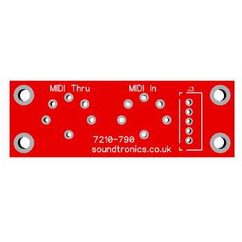 MIDI Socket PCB for the MIDI Ultimate