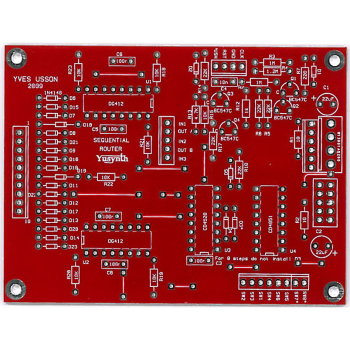 YuSynth Sequential Router PCB