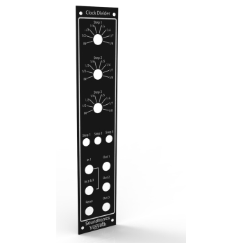 YuSynth Clock Divider Front Panel