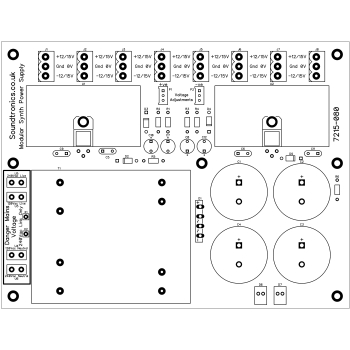 Soundtronics Power Supply PCB Layout