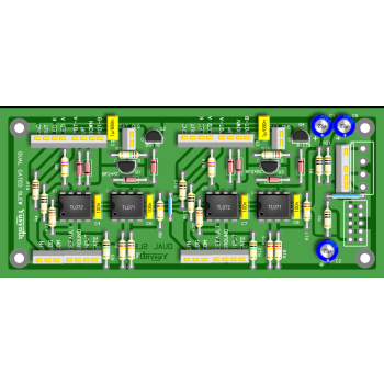 Dual gates slew PCB