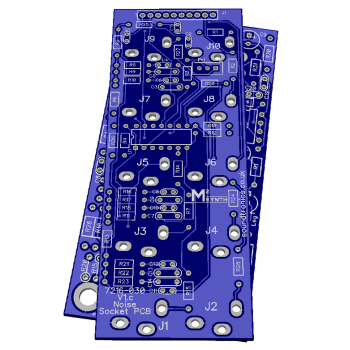 M2Synth Noise S&H 130 Bare PCB